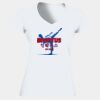 Softstyle® Ladies' V-Neck T-Shirt Thumbnail